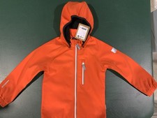 Vantti - Kids Softshell Jacket, Unisex, Orange, Size 4T