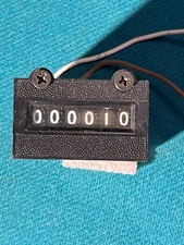 Line/Seiki Non-Reset Magnetic Counter MCU-6SB  DC-24V