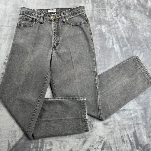 Guess, VTG Guess Jeans USA Georges Marciano 32 Gray Black Wash Triangle Logo 90s Mens