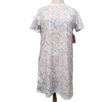 Wonder Nation Nightgown Sleep Gown Short Sleeve Girl's Size XXL 18 Flowers