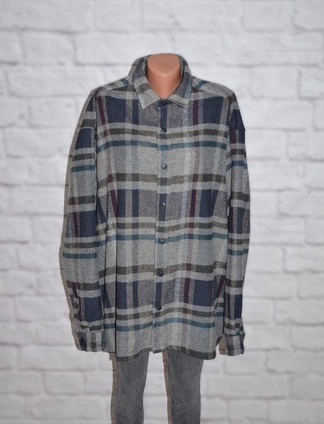 Women ASOS DESIGN Shirt Grey Viscose L-XL