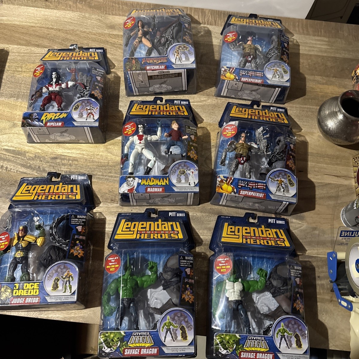 New Complete PITT BAF Set + Variants Legendary Comic Book Heroes 1