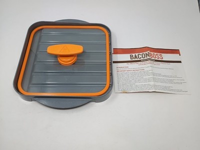 Bacon Boss Crispy Bacon Microwave Cooker EUC