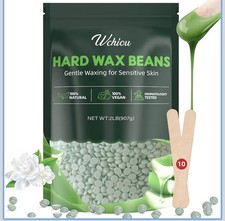 Hair Removal Wax-2lb Wax Beads for Sensitive Skin-With Pure Aloe Vera