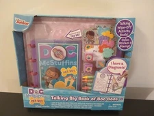 Doc Mcstuffins Pet Vet Talking Book Of Boo Boos. Talking Activity Book Stickers+
