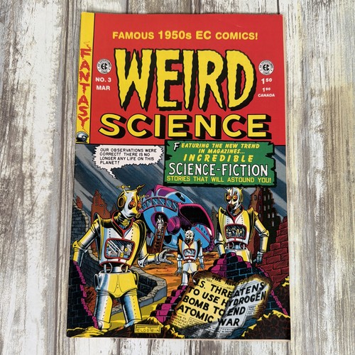 Lot of 10 Vintage EC Comics Books Weird Science REPRINTS 1990's - Picture 8 of 24