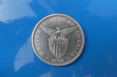 PHILIPPINES PHILIPPINAS 50 CENTAVOS 1903 ARGENT SILVER +++++++++++++++ - Photo 1/2