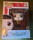Funko Pop! #122 WWE Rhea Ripley W/ Protector Wrestling **see Pics Box Not Mint