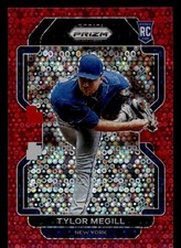 2022 Panini Prizm #254 Tylor MeGill RC Red Donuts Circles #D /99
