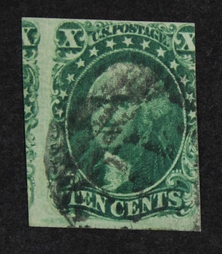 CKStamps: US Stamps Collection Scott#14 10c Washington Used OG Remains