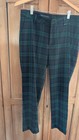Brooks Brothers Women's Blue Green Plaid Pants Sz 6 Preppy Punk Rock #177 — photo 1