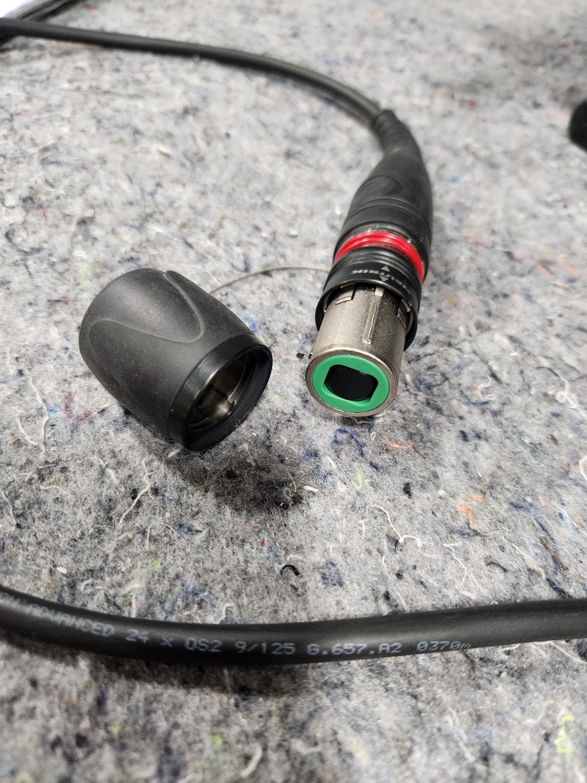 NEUTRIK OpticalCON MTP 24-Channel Advanced Single Mode Fiber Optic Roll 200m 650