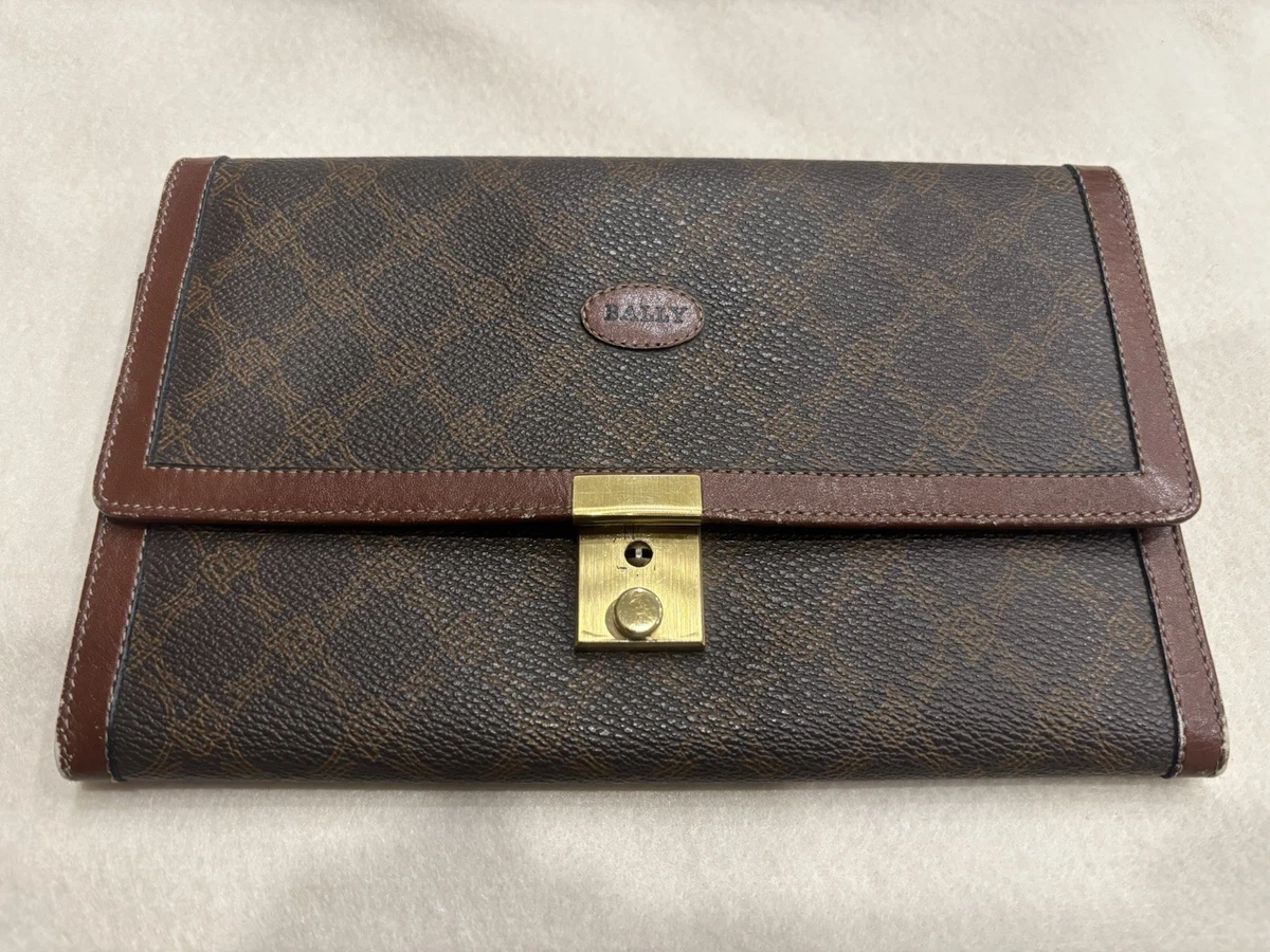 BALLY Women's Leather Clutch Bag クラッチバッグ Bally Leather Clutch Bags for Women for sale | eBay