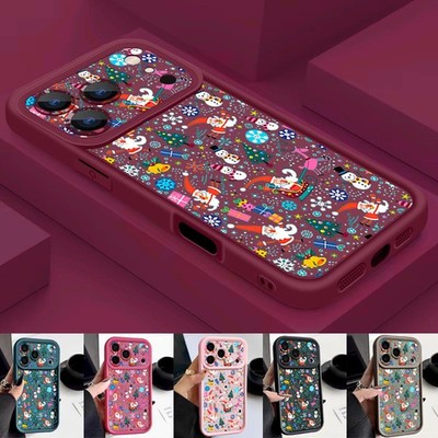 Hülle für iPhone 17 Pro Max 16 15 14 13 12 Weihnachten Silikon Case TPU Schutz