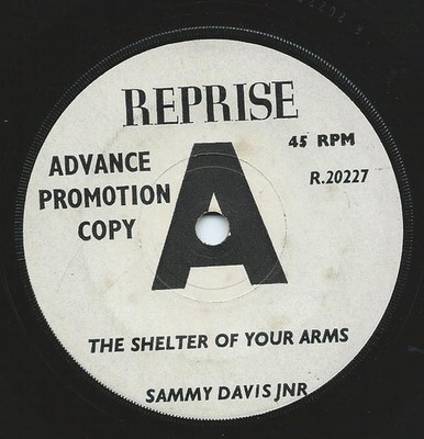 Sammy Davis Jr. - Shelter Of Your Arms / Falling In Love With - Promo - C8100z