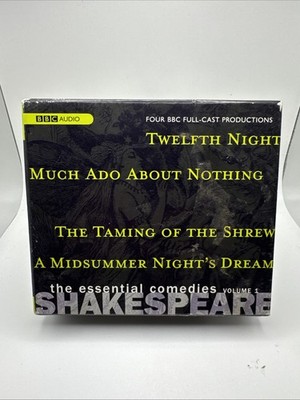 Shakespeare Essential Comedies Vol.1 Audio CD s (4 BBC Full-Cast Recordings)