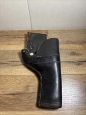 Jay Pee Brand Non Swivel Holster for Colt 357 4'' Barrel Black Leather