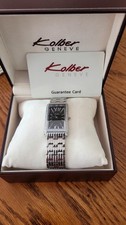 New Kolber Genève Ladies Rectangular / Dress / Diamond-style