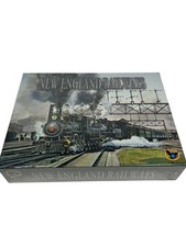 Eagle Games New England Railways Board Game Strategy Winsome Complete Set