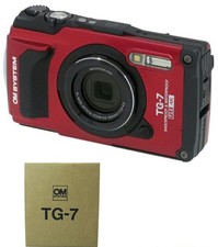 OM SYSTEM Tough TG-7 12MP Compact Digital Camera Red Unused From Japan