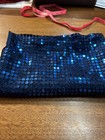 48” Of 42” Blue Sequin Material