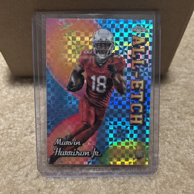 2024 MARVIN HARRISON JR TOPPS CHROME #CAE-MH ALL-ETCH RC XFRACTOR!!