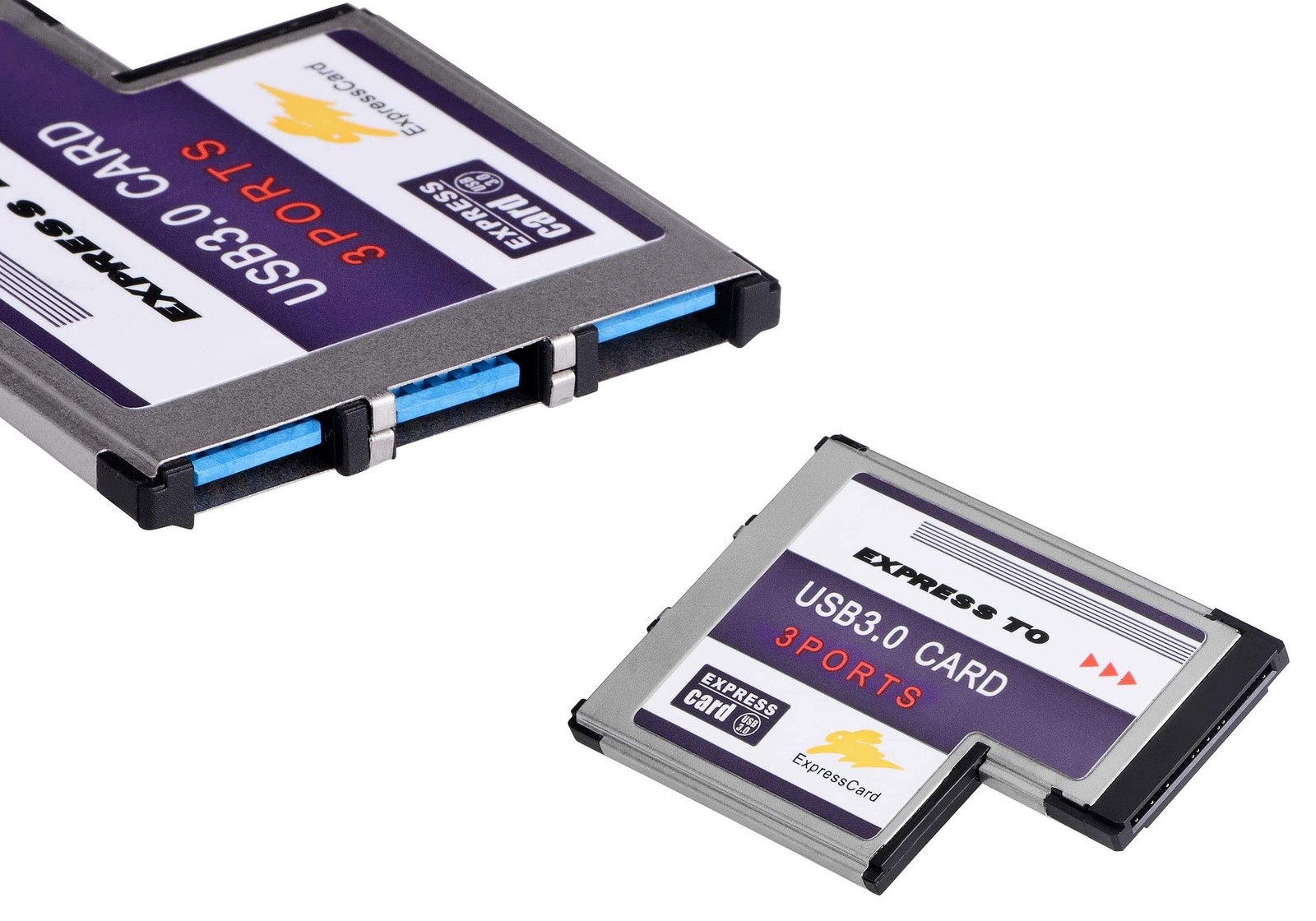 Carte Express Card 54mm USB 3.0 pour brancher 3 périphériques en même temps