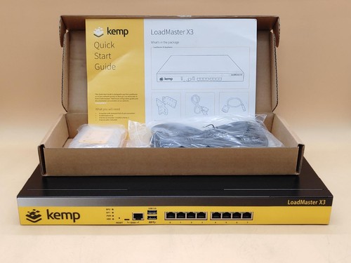 Kemp LoadMaster X3 (NSA3170A-LM-X3) High-Performance Load Balancer