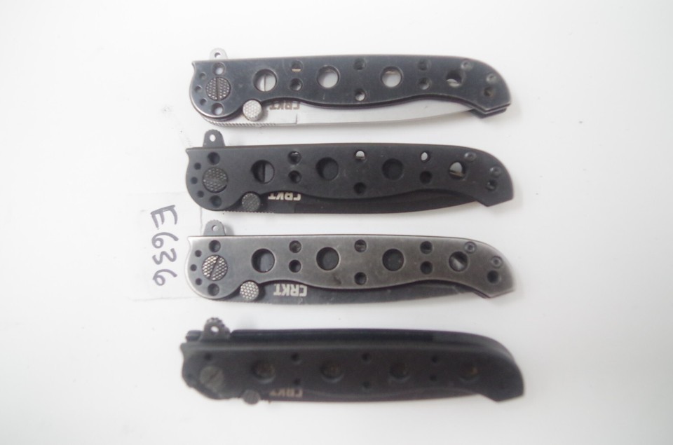 LOT 4 CRKT M16 Knives Carson Design Folding M1601KS M1601S M1610KZ