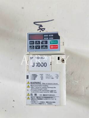 1PCS YASKAWA converter J1000 series CIMR-JA2A0006BAA Three-phase 220V 0.75K used