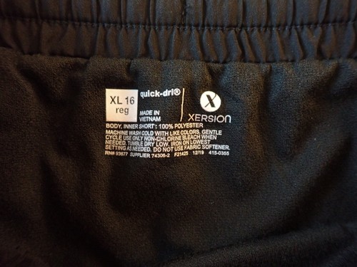 Girls Shorts Lot of 3 XL 16 Xersion and Children's Place XXL 16 Pink and Black - Picture 20 of 20