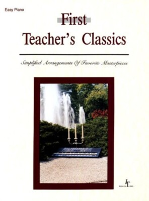 SANTORELLA'S FIRST TEACHER'S CLASSICS FOR EASY PIANO BOOK BY  JAN L. HARRISN 