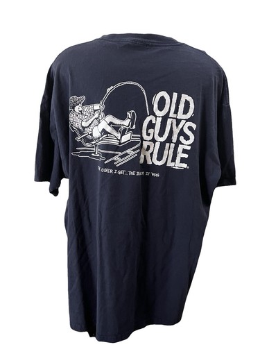 T-shirt Old Guys Rule "Living Legend" - Taille XL - Couleur Tan - Occasion Très Bon état - Style Décontracté