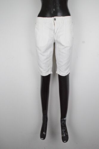 Bermuda  Donna Diesel  Taglia 26 Jeans Slim Cotone bianco Woman - Afbeelding 1 van 12