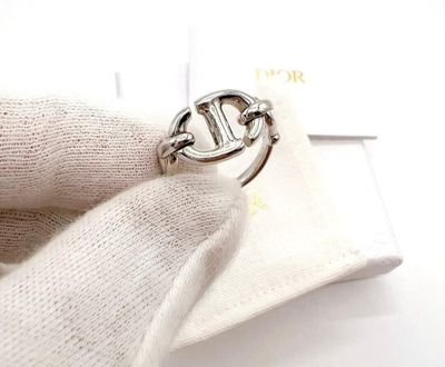 DIOR DIOR CD NAVY リング S