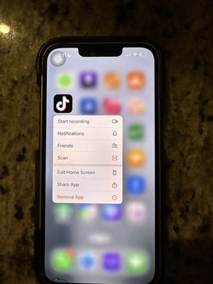 iPhone 13 Pro With Tik Tok Installed