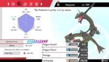 Pokemon Sword and Shield 6iv Shiny Rayquaza - FAST DELIVERY!