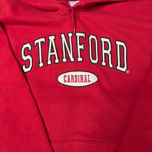 Campus Drive Stanford Cardinal Hoodie Mens XXL Red Pullover Drawstring Cotton - Picture 2 of 9