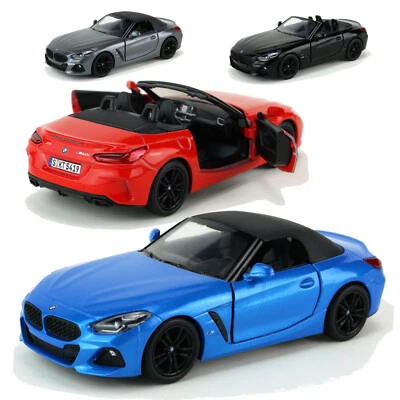BMW Z4 Cabrio Modellauto Roadster 1:34 Spielzeug Sportwagen 13cm