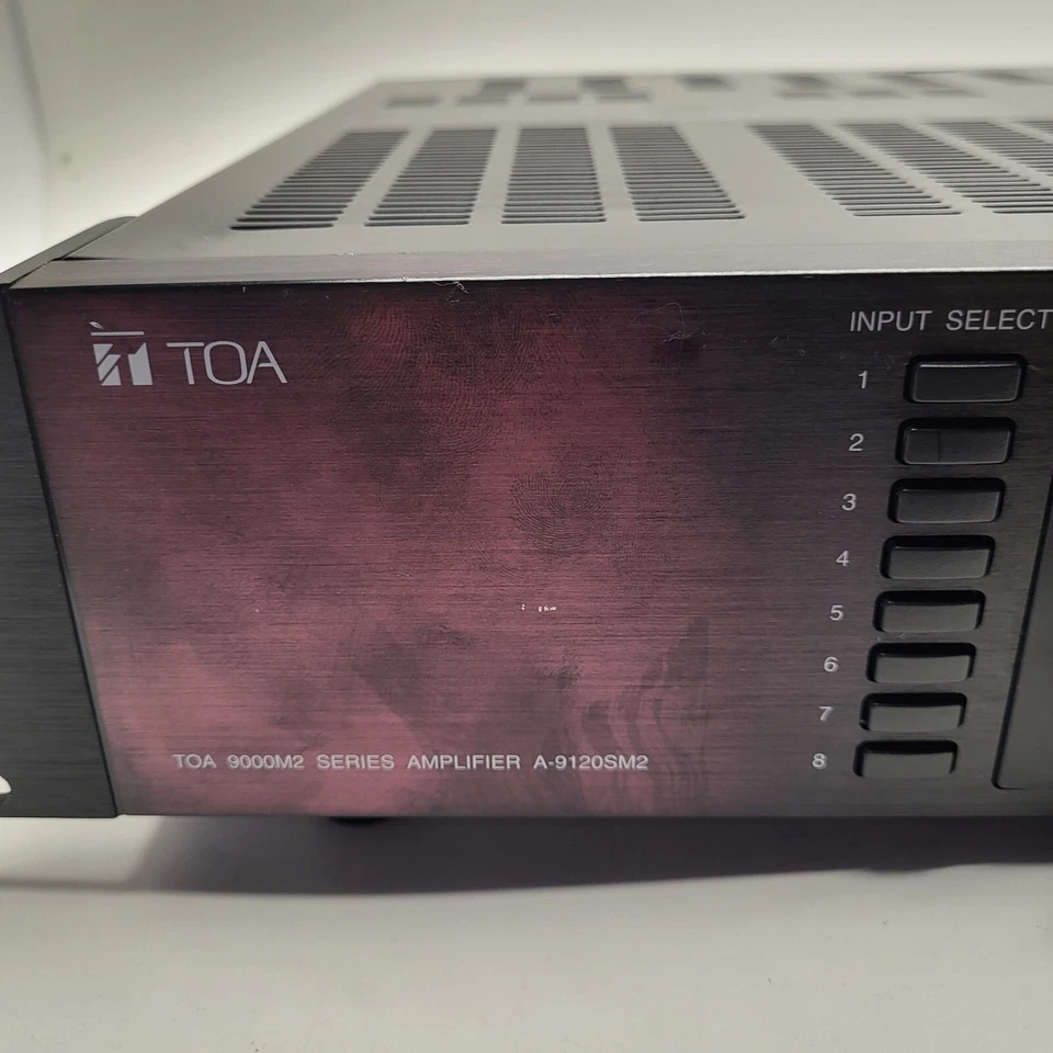 TOA A-9120SM2 120-Watt Digital Matrix Mixer/Amplifier - Image 2 of 4