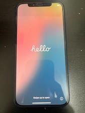 apple iphone 12 - 64gb - blue unlocked - good condion - 80% battery health