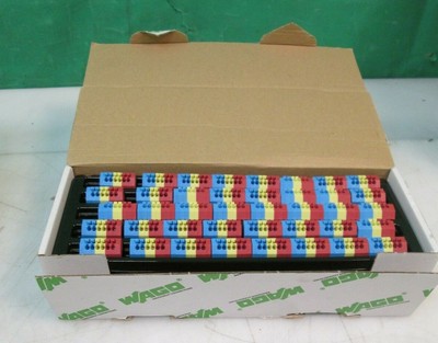QTY. 160 Wago 250-003 Single Row 6 Contact Terminal Block Philips PCB Connector