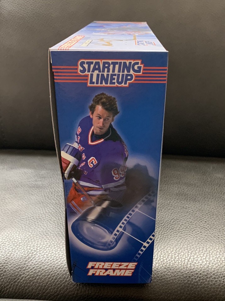 RARE WAYNE GRETZKY 1998 FREEZE FRAME STARTING LINEUP 3 FIGS RANGERS