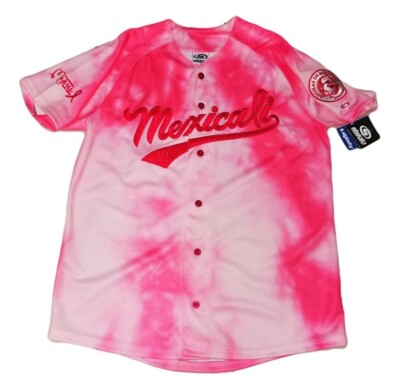 Jersey Baseball Aguilas Mexicali RARE century Pink Jersey 19/20 L