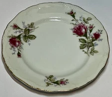 Royal Rose Scalloped Dessert Bread Plate Excellent Used Condition 6-1/4” Japan