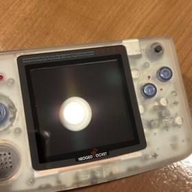 Neo Geo Pocket Color Clear Transparent Model  Full Size IPS Q5