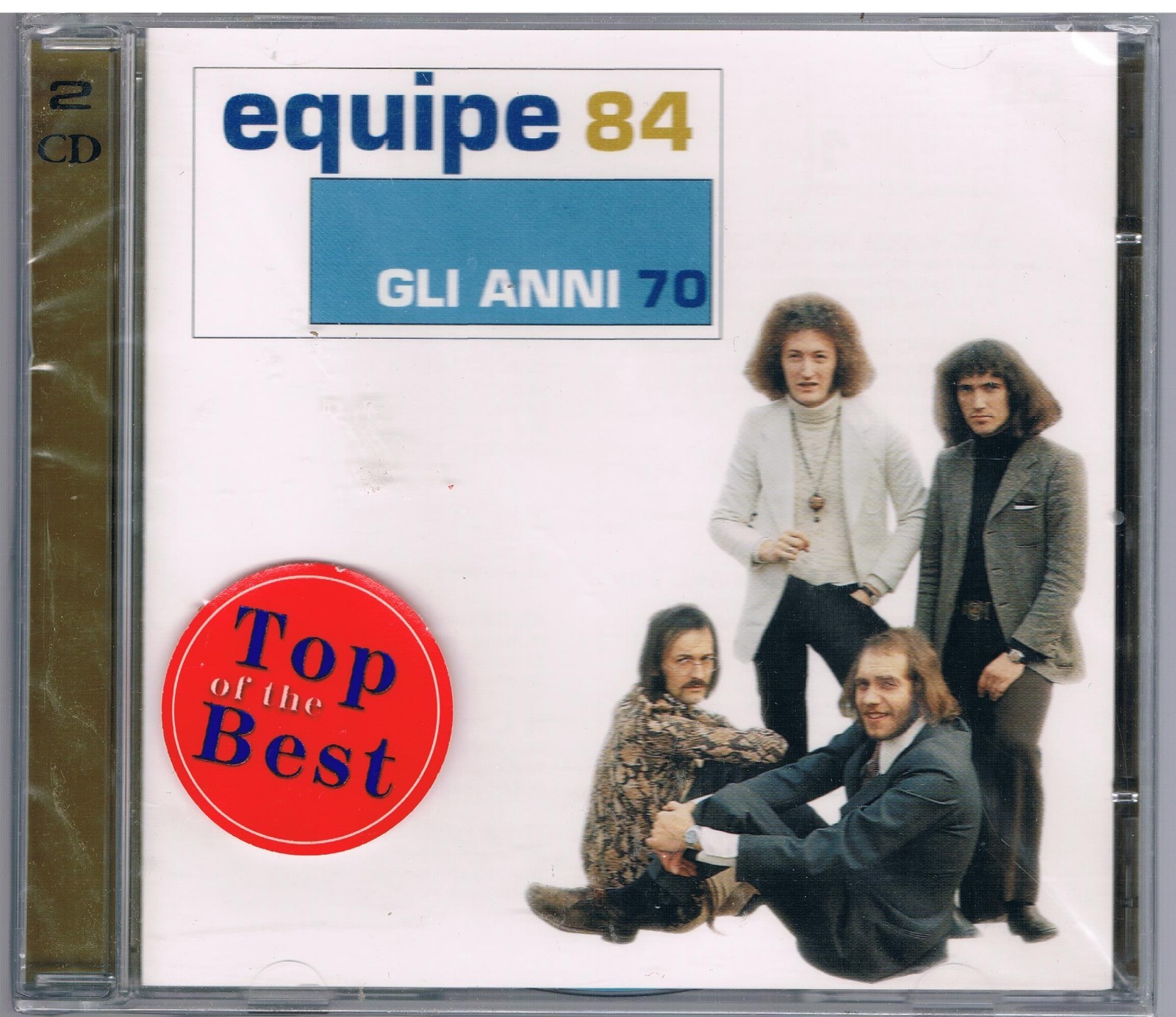 EQUIPE 84  GLI ANNI 70 SETTANTA - 2CD F.C. NUOVO SIGILLATO!!!