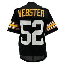 Mike Webster Jersey Old Number Black Pittsburgh | S-5XL Custom Sewn Stitch