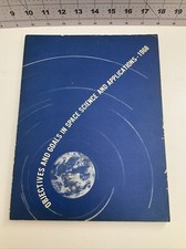VTG NASA Book Objectives Goals In Space Science Applications 1968 Rare