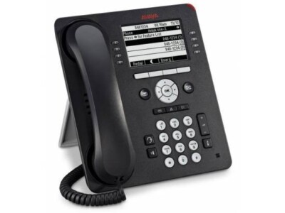 Avaya 9608 Black & White IP Digital Display Phone with Text Keys